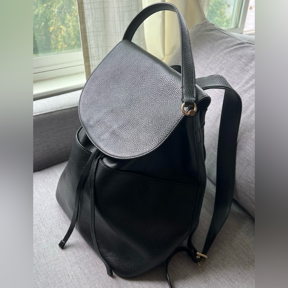 Cuyana leather backpack